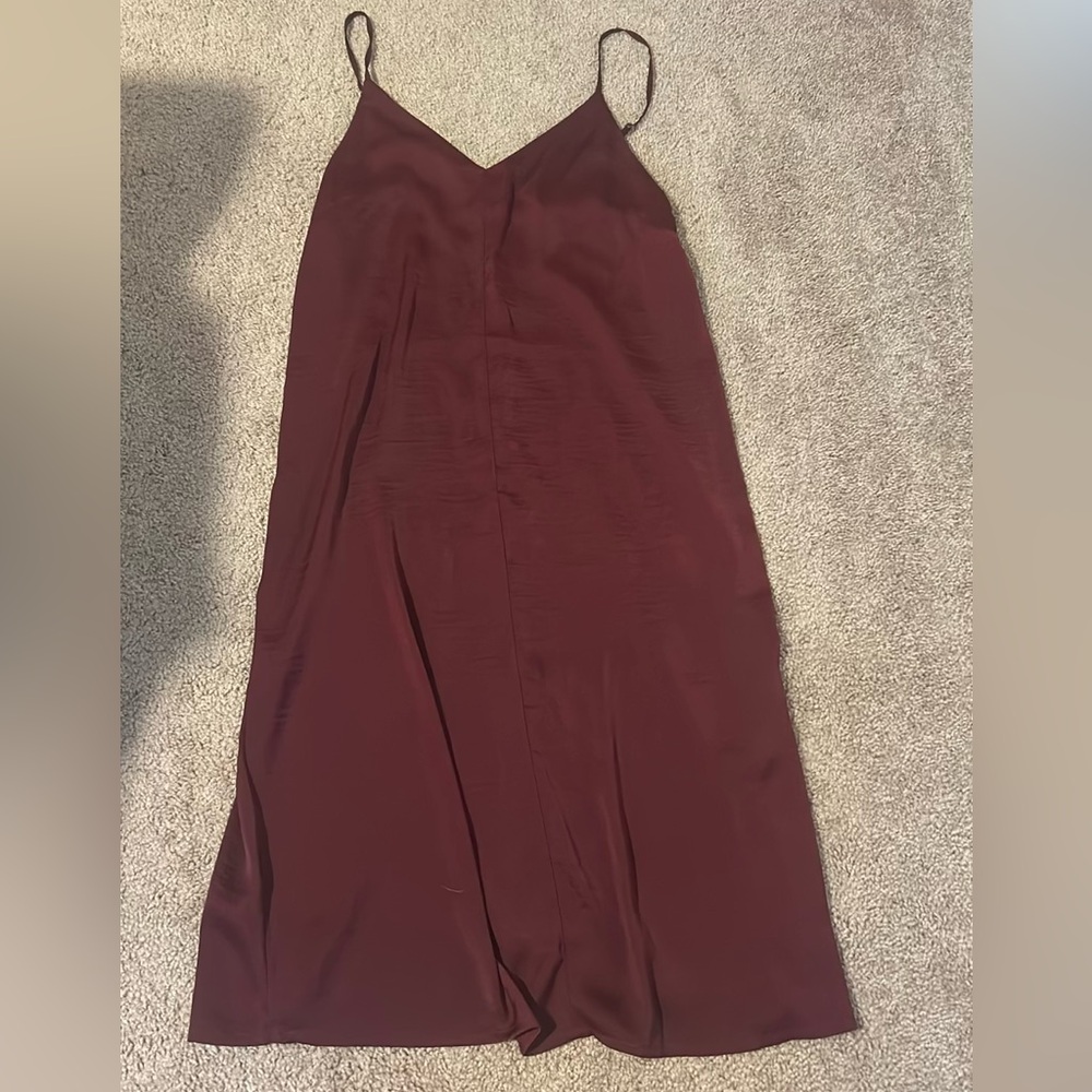 Forever 21 Maroon Slip Dress